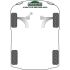 Silentblock Powerflex PFF85-420R Suport motor