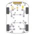 Silentblock Powerflex PFF19-1220
