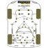 Silentblock Powerflex PFR5-4626 Spate
