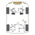 Silentblock Powerflex PFF19-1802GBLK