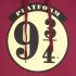 Hanorac cu Glugă Unisex Harry Potter Platform 9 and 3 Quarters Bordo