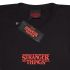 Tricou cu Mânecă Scurtă Stranger Things Demogorgon Upside Down Negru Unisex