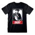Tricou cu Mânecă Scurtă Indiana Jones Indy Negru Unisex