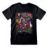 Tricou cu Mânecă Scurtă DC Comics Villains Negru Unisex