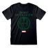 Tricou cu Mânecă Scurtă Marvel Logo Icon Negru Unisex