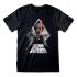 Tricou cu Mânecă Scurtă Star Wars Galaxy Portal Negru Unisex
