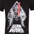 Tricou cu Mânecă Scurtă Star Wars Galaxy Portal Negru Unisex