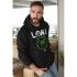 Hanorac cu Glugă Unisex Marvel Distressed Logo Negru