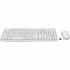 Tastatură și Mouse Fără Fir Logitech 920-009819 Qwertz Germană Alb Germană QWERTZ