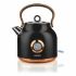 Fierbător de Apă și Ceainic Electric Haeger EK-22B.024A Negru Oțel inoxidabil 2200 W 1,7 L