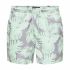 Costum de Baie Bărbați Only & Sons Onsted Life Flower 2 Acvamarin