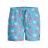 Costum de Baie Bărbați Jack & Jones JPSTMAUI JJSWIM NOVELTY AOP AKM SN 12272809 Albastru