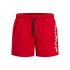 Costum de Baie Bărbați Jack & Jones JPSTMAUI JJSWIM SPLICE LOGO AKM Roșu