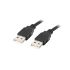 Cablu USB Lanberg CA-USBA-20CU-0010-BK Negru 1 m