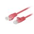 Cablu de Rețea Rigid UTP Categoria 6 Lanberg PCU6-20CC-0100-R Roșu Multicolor 1 m