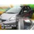 Deflector de vânt HEKO HO17150 HONDA JAZZ III Spate Redirecţionare 4 Piese