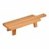 Tavă de servit San Ignacio Natur SG 4486 Lemn de salcâm 38 x 11 x 7 cm Maro Dreptunghiular