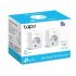 Priză Inteligentă TP-Link MINI SMART Tapo P100 2900W WiFi Alb (2 uds)