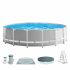 Piscină Detașabilă Intex Prism Frame 457 x 122 cm Gri 16.805 l