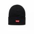 Șapcă Sport Levi's Batwing Embroidered Beanie Negru Mărime unică