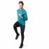 Tricou cu Mânecă Lungă Unisex Odlo Essential Thermal Albastru