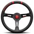 Volan de curse Momo DRIFTING Negru/Roșu Ø 33 cm