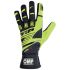 Karting Gloves OMP KS-3 Galben/Negru S