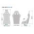 Scaun de curse Sparco EVO XL Pilot / Copilot 2 Piese