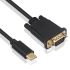 Adaptor USB-C la VGA Ewent EC1052 Negru 1,8 m