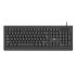 Tastatură Ewent EW3286 Negru Qwerty Spaniolă QWERTY