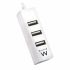 Hub USB Ewent EW1122 Alb 3600 W