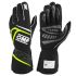 Karting Gloves OMP MY2025 Galben Negru FIA 8856-2018