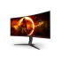 Monitor AOC CU34G2XP/BK UltraWide Quad HD 34