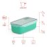 Recipient pentru conservarea alimentelor Valira 6090/97 Ermetic Turquoise termoplastic PBT Dreptunghiular 750 ml