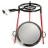 Vas pentru gătit Paella pe Gaz Vaello Trepied Arzător (Ø 46 cm)