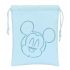 Punguță pentru Gustare Mickey Mouse Baby Albastru deschis Poliuretan 20 x 25 cm