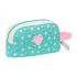 Geantă Termoizolantă pentru Gustări Peppa Pig Pretty flowers Galben Mentă 21,5 x 12 x 6,5 cm