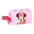 Geantă Termoizolantă pentru Gustări Minnie Mouse Naive Roz 21,5 x 12 x 6,5 cm