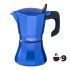 Cafetieră Italiană Oroley Petra Albastru Aluminiu 9 Cești
