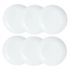 Set de farfurii Luminarc Diwali 6 pcs Alb Sticlă 19 cm