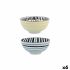 Castron Bidasoa Zigzag Multicolor Ceramică 15 x 15 x 7,3 cm (6 Unități)