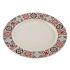 Platou Plat Versa Castaniu Multicolor Porțelan