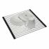 Scurgător de Vase pentru Chiuvetă Versa Eloy Oțel Aluminiu Silicon (32 x 0,04 x 44 cm)