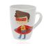 Cană tip Halbă Versa Super Papá Gresie (8,5 x 10 x 8,5 cm)