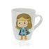 Cană din Ceramică Versa Super Mamá Gresie (8,5 x 10 x 8,5 cm)