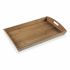 Tavă Versa Lemn Bambus 32 x 6,5 x 50 cm Negru