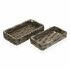 Set de Coșuri Versa Polietilenă (11 x 4 x 20 cm) (2 pcs)