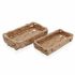 Set de Coșuri Versa 11 x 4 x 20 cm Polietilenă Baie și duș (2 pcs)