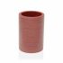 Suport pentru periuțe de dinți Versa TERRAIN Roz Rășină (8,2 x 9,3 x 8,2 cm)