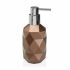 Dozator de Săpun Versa Diamond Roz Plastic Rășină (7,7 x 17,8 x 7,7 cm)